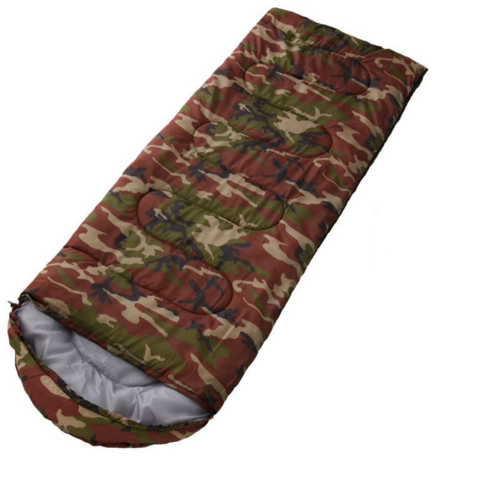 Portable Camping Sleeping Bag With Storage Bag - Camo