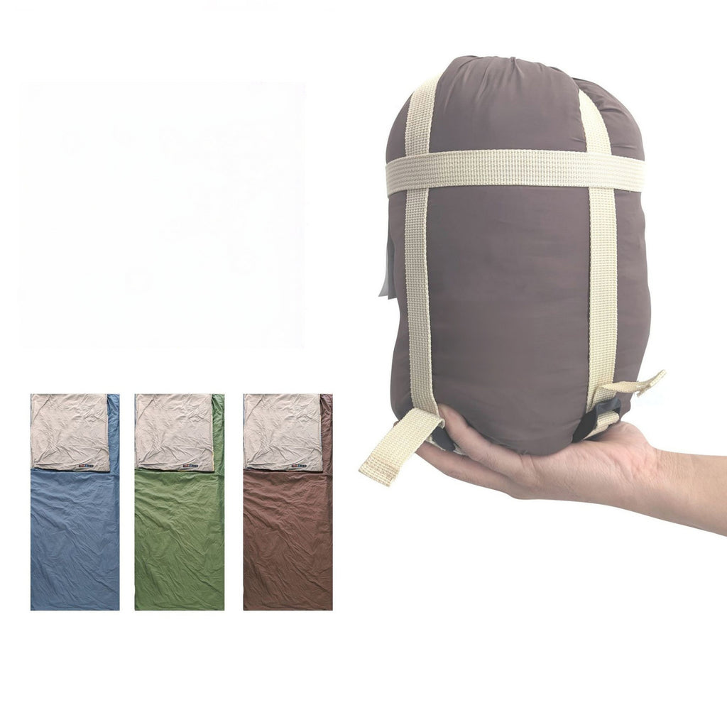 Mini Camping Sleeping Bag With Compression Sack - blank product
