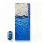 Mini Camping Sleeping Bag With Compression Sack - Royal Blue