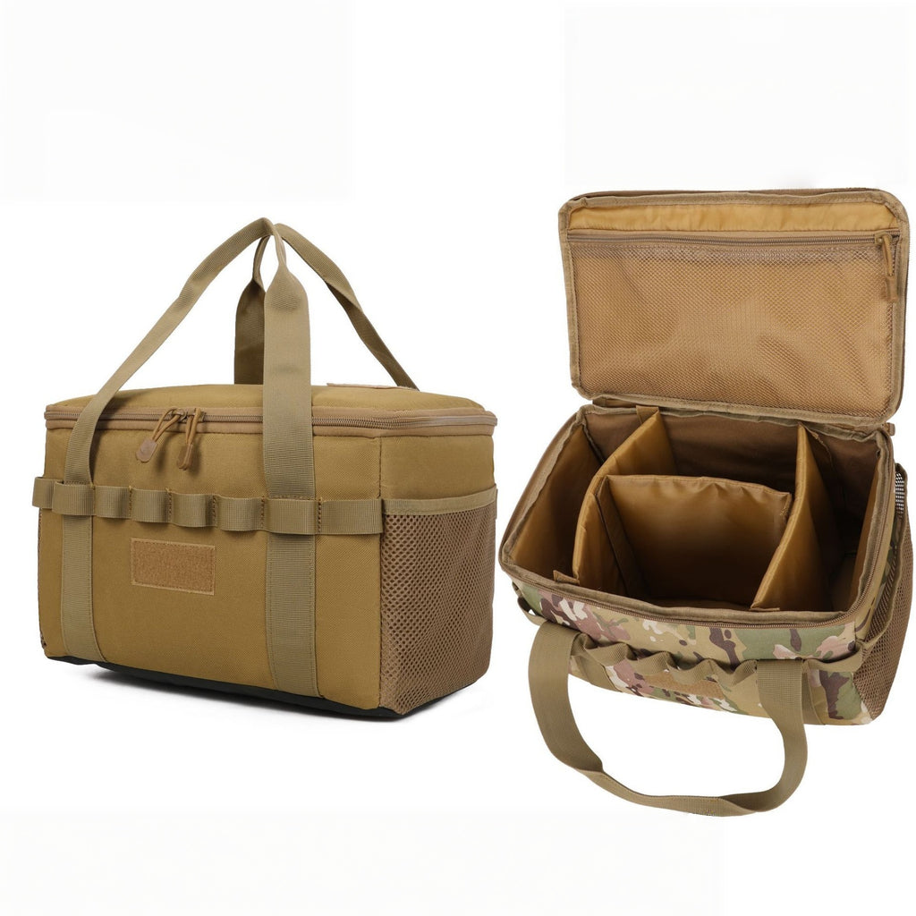 Portable Camping Tableware Bag Large Picnic Tote - blank product