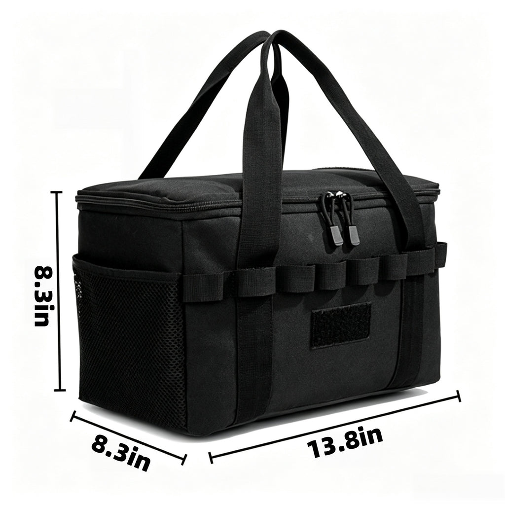 Portable Camping Tableware Bag Large Picnic Tote - product size