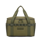 Portable Camping Tableware Bag Large Picnic Tote - Army Green