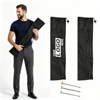Portable Trekking Pole Storage Bag Shoulder Pouch - printed product