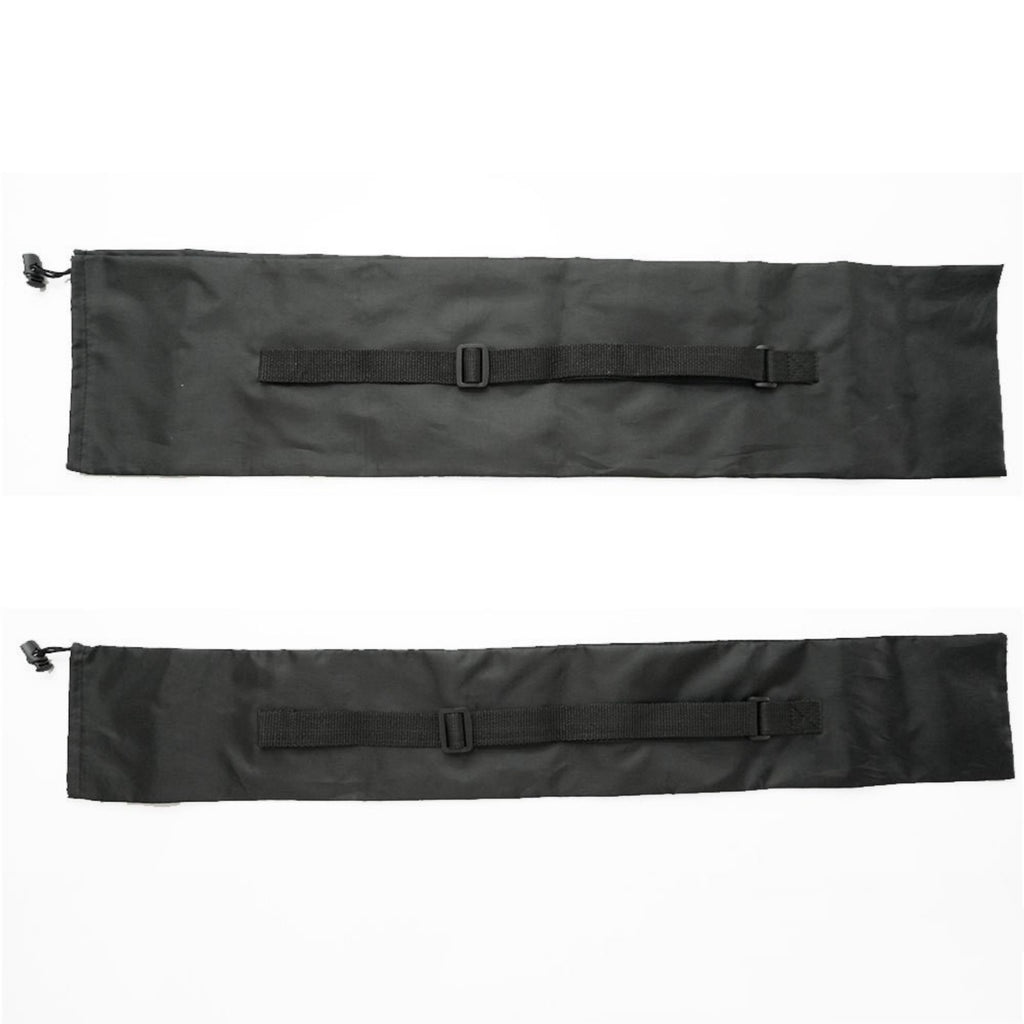 Portable Trekking Pole Storage Bag Shoulder Pouch - Black