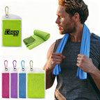 Quick Dry Cooling Towel Sports Sweatband Pouch - printed product